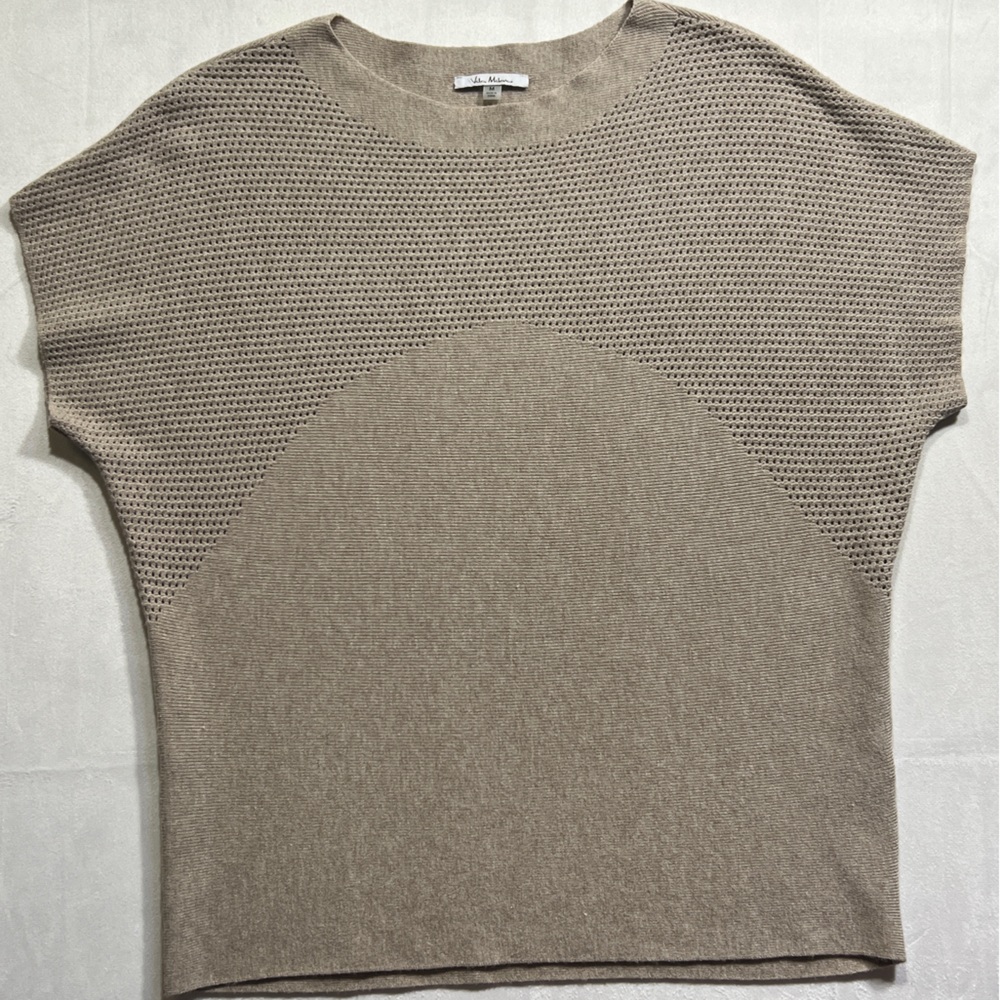 Vila Milano Beige Textured Sweater